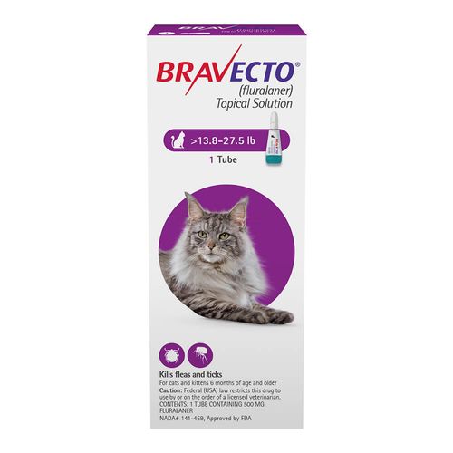 Rx Bravecto Topical for Large Cats 13.8-27.50 lbs
