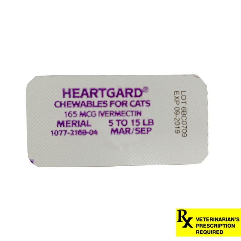 Heartgard Rx for Cats, 515 lbs, Single Dose Lambert Vet Supply Dog