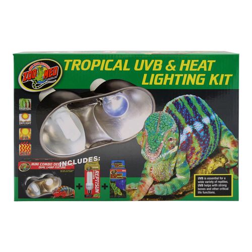 Zoo Med Tropical UVB and Heat Lighting Kit