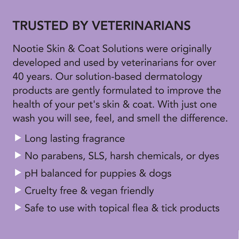 Nootie Sweet Dreams Tearless Puppy Shampoo 1 gallon Lambert Vet supply Pet Supplies 4 Less