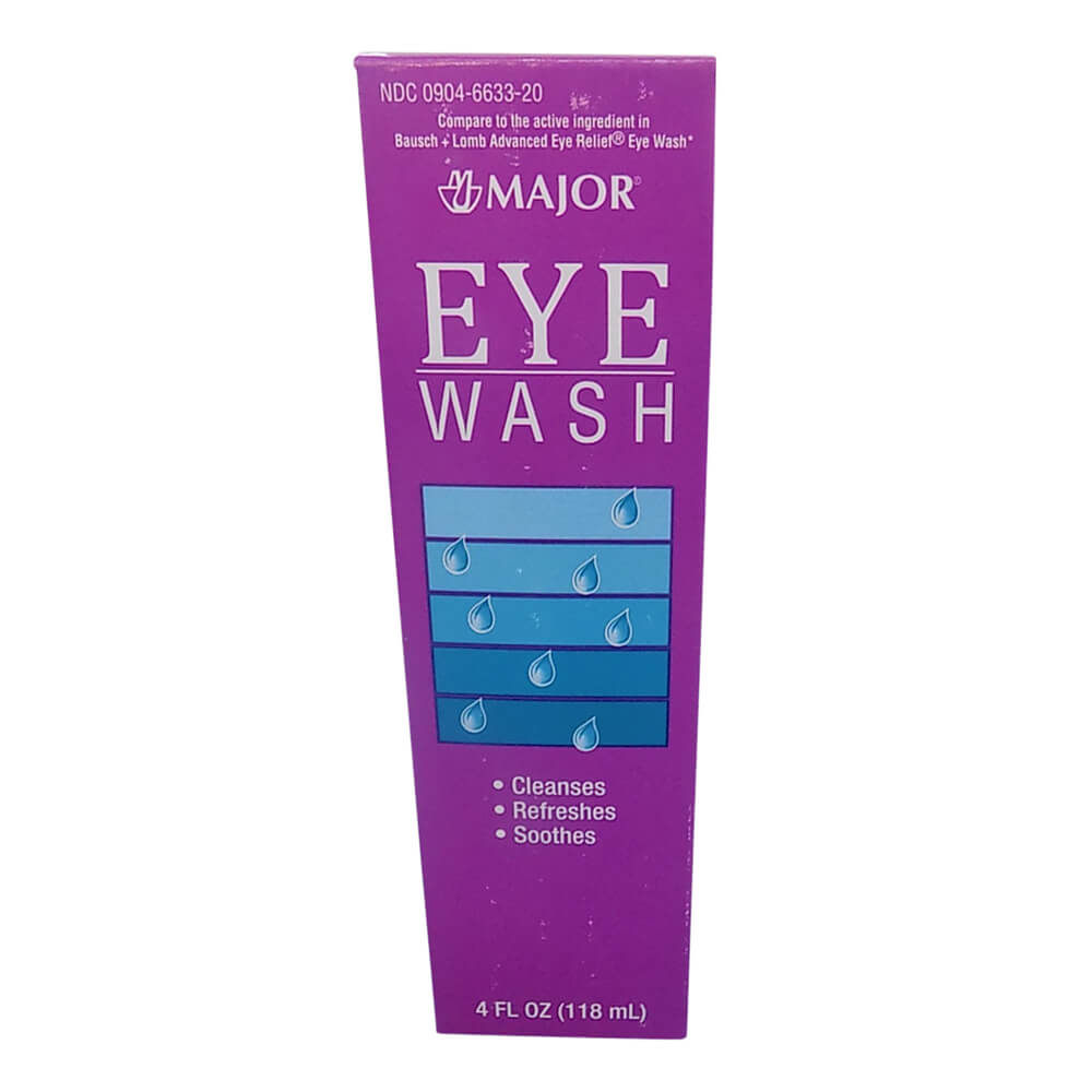 Major, Eye Wash, 4 oz Lambert Vet Supply Dog, Cat, Horse, Kennel
