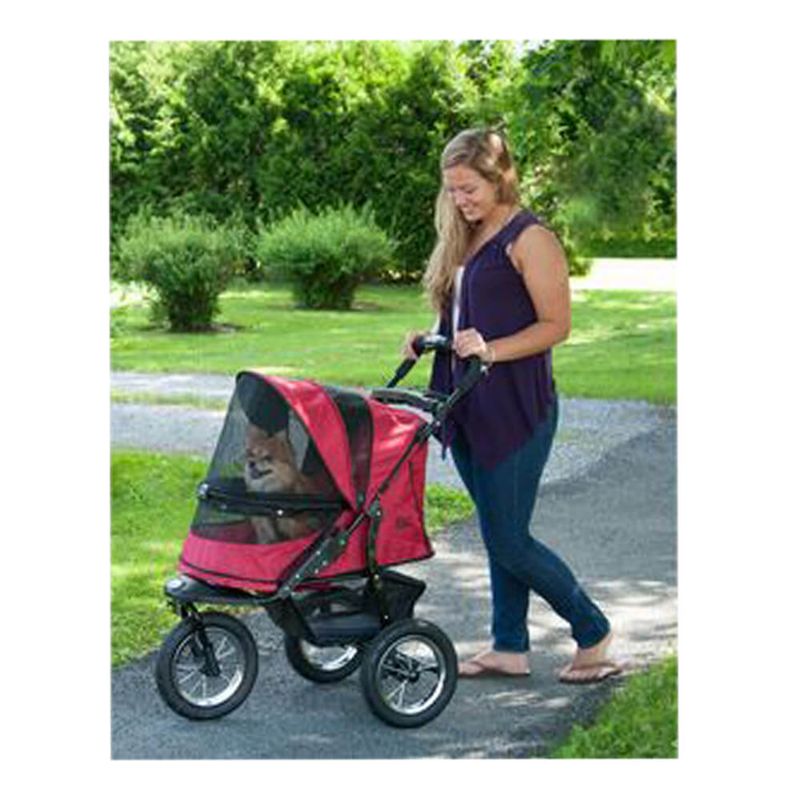 Jogger NoZip Pet Stroller, Rugged Red Lambert Vet Supply Dog, Cat