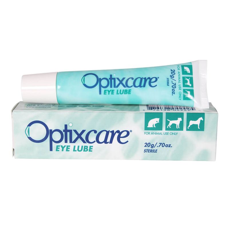 Optixcare Eye Lubricant for Animals, 20gm Lambert Vet Supply Dog