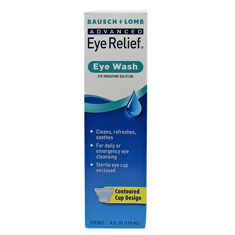 Eye Irrigation Solution, 4 oz Lambert Vet Supply Dog, Cat, Horse