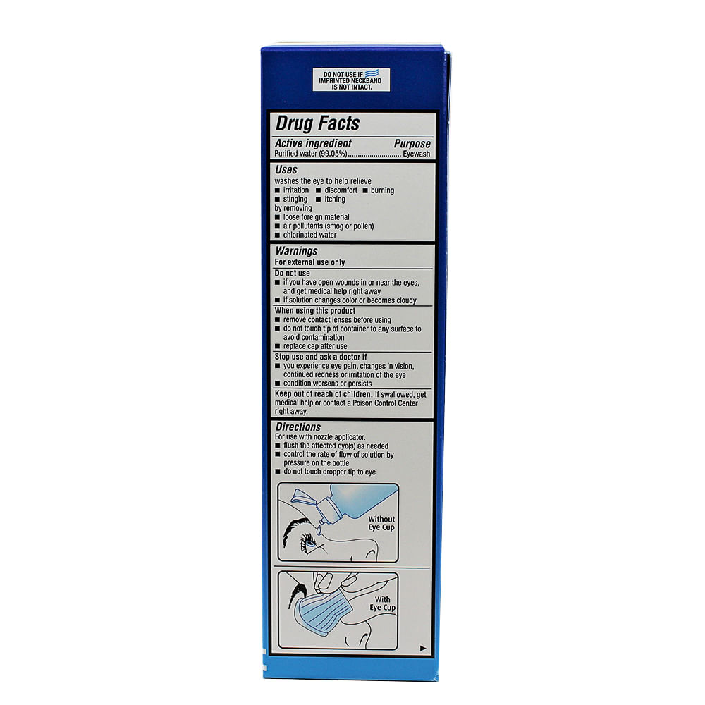 Eye Irrigation Solution, 4 oz Lambert Vet Supply Dog, Cat, Horse