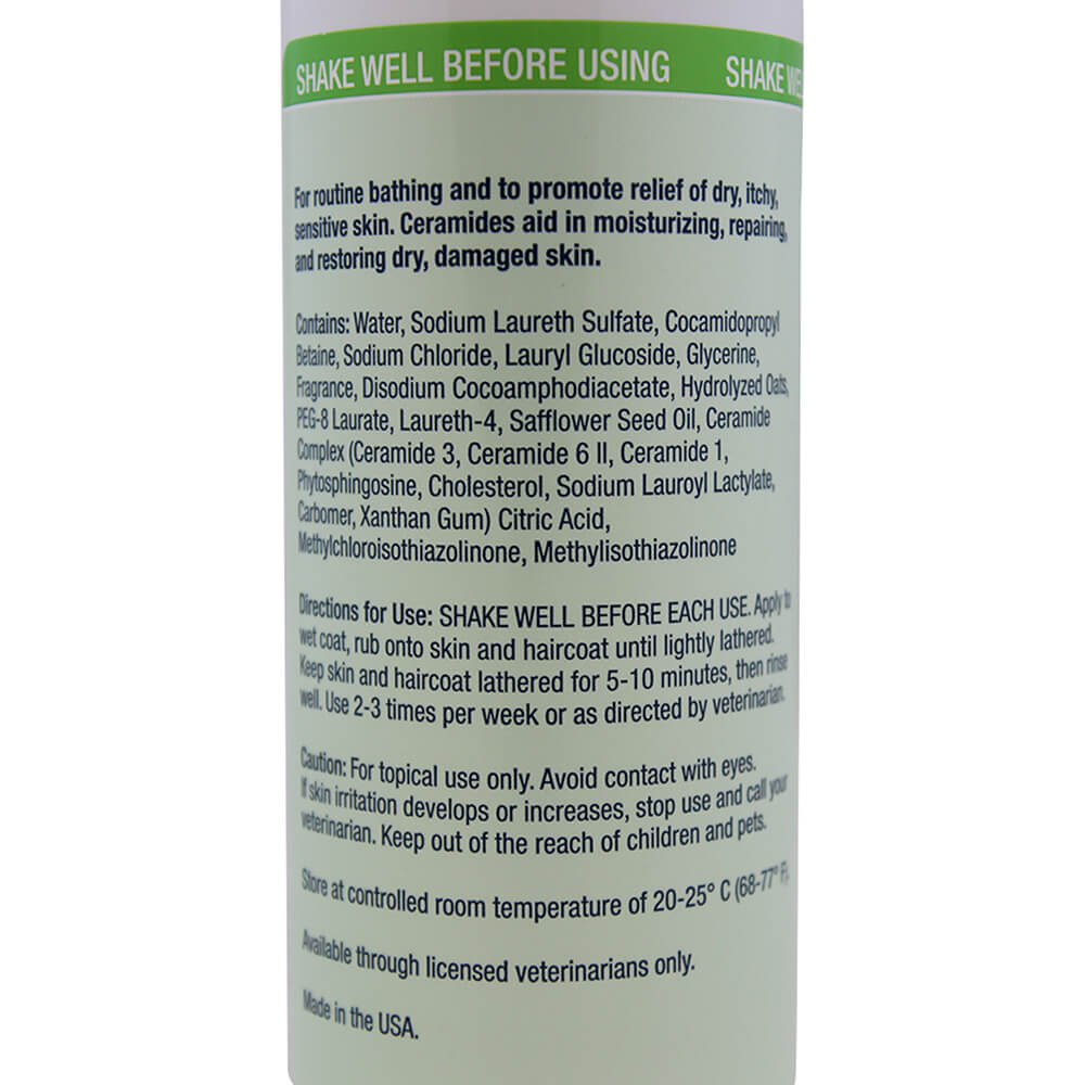 DermAllay Oatmeal Shampoo for Dogs, Cats, and Horses, 12 fl oz - Pet ...