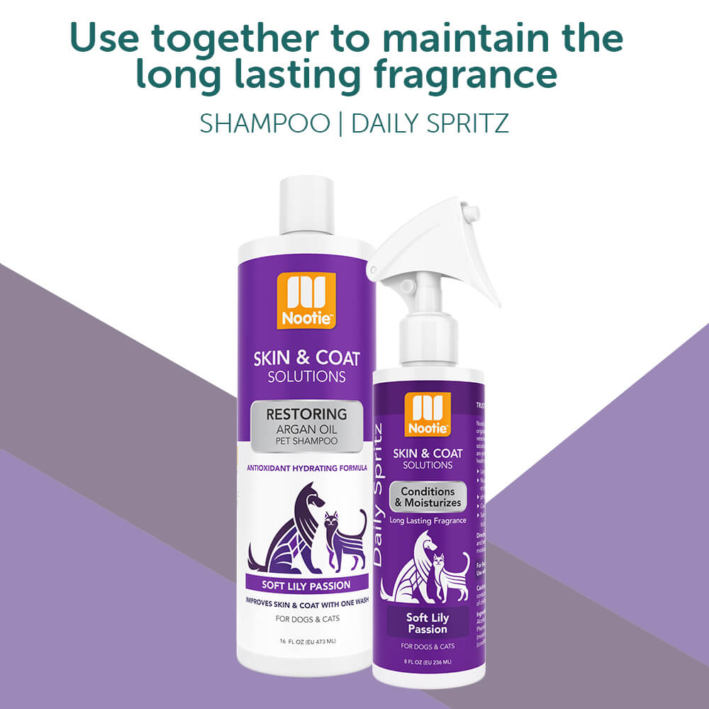 Waterless Foaming Shampoo, Soft Lily Passion 7oz Lambert Vet Supply