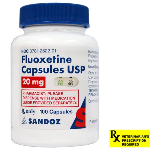 Fluoxetine Rx Capsules 20 mg x 100 ct