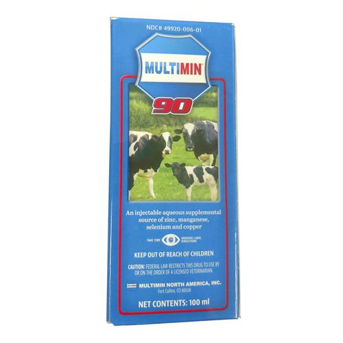 Multimin 90 Rx 100 ml for Cattle