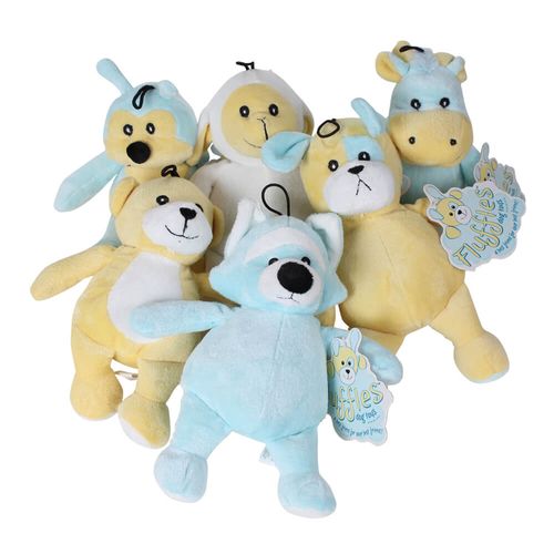 Our Pet's Fluffles Stuffed Animal Dog Toy Assorted