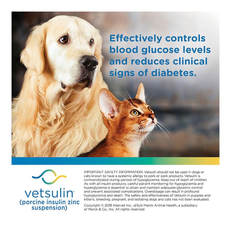 Rx Vetsulin 40u/ml 2.7ml, 10pk Pet Supplies 4 Less