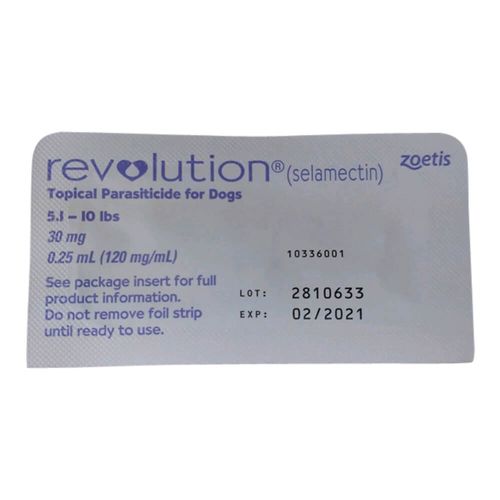 Rx Revolution Purple Single Topical Tube Dog 5-10lbs