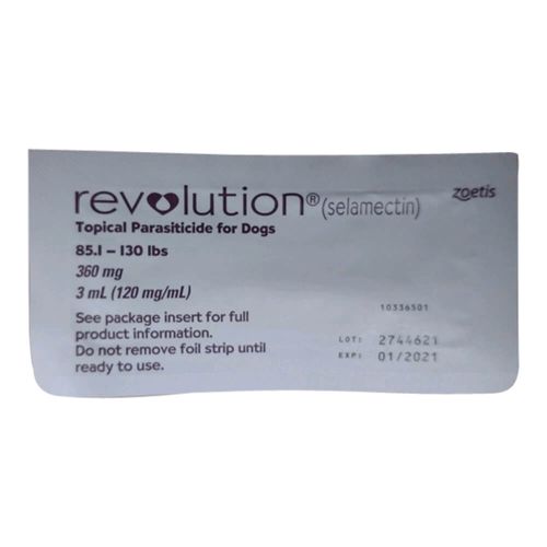 Rx Revolution Plum Single Topical Tube Dog 86-130lbs