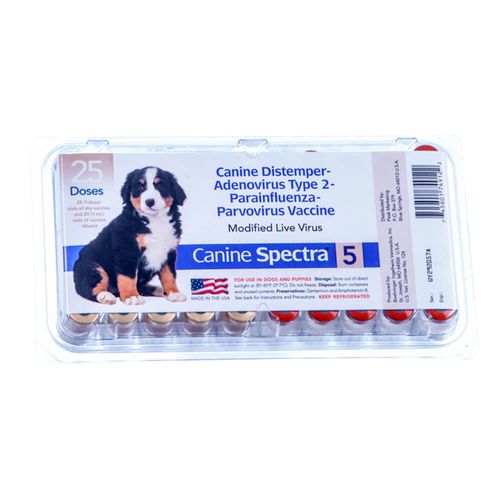 Canine Spectra 5 25 Dose w/o Syringe