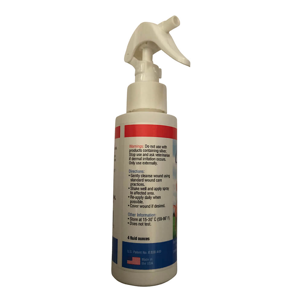 QuickDerm Wound Spray, 4oz - Lambert Vet Supply | Dog, Cat, Horse, Kennel, & Vet Supplies