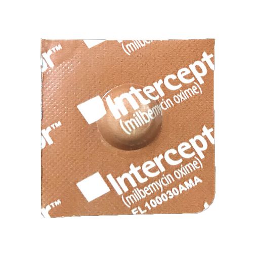 Interceptor Rx 2-10 lbs Dog Brown Single Tablet