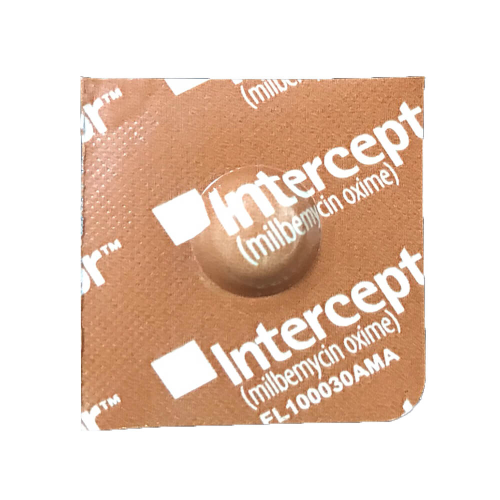 Interceptor Rx, 2-10 lbs Dog, Brown, Single Tablet - Pet Supplies 4 Less