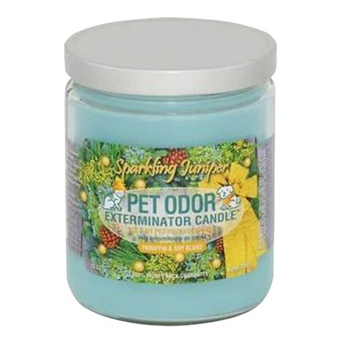 Pet Odor Exterminator Candle Sparkling Juniper 13oz