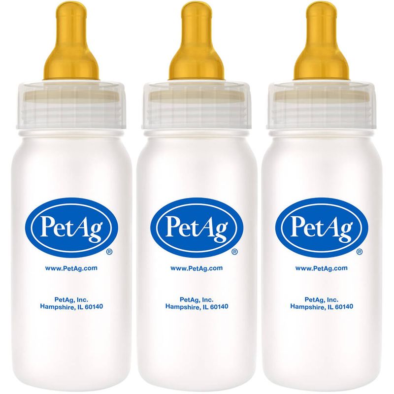 Pet Ag Nurser Bottle, 4oz, 3pk Lambert Vet Supply Dog, Cat, Horse, Kennel, & Vet Supplies