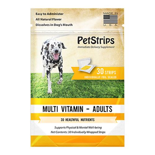 PetStrips Multi Vitamin for Adult Dogs 30 Strips