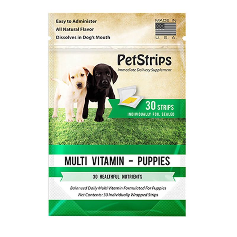 PetStrips MultiVitamin Puppies, 30 Strips Lambert Vet Supply Dog