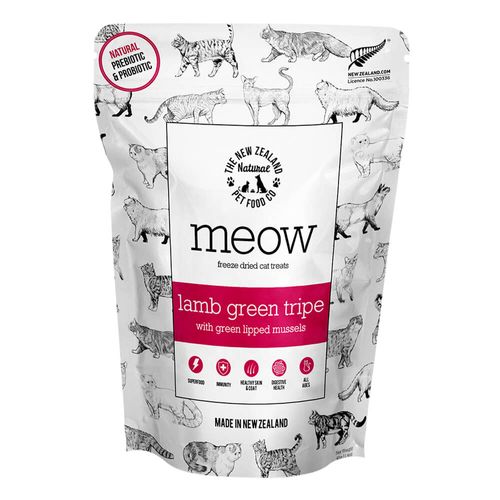 Meow Lamb Green Tripe Freeze Dried Treat 1.4oz