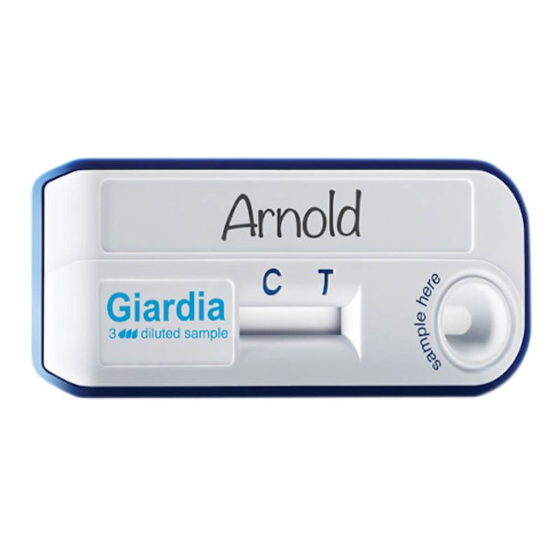 Giardia Antigen Test Kit, 10 ct Lambert Vet Supply Dog, Cat, Horse, Kennel, & Vet Supplies