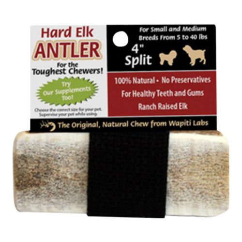 Wapiti Labs Elk Antler Chews 4" Split