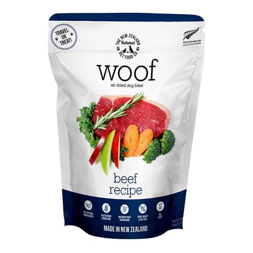 Woof Beef Air Dried Food 3.5oz