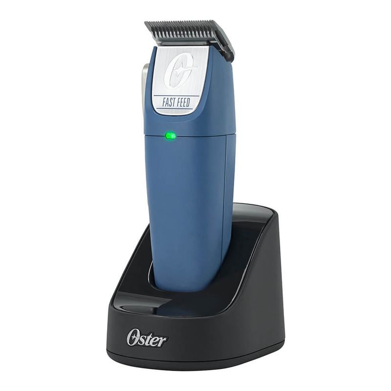 Oster Cordless Fast Feed Clipper Blue for Pet Grooming Lambert Vet