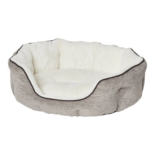 QuietTime Deluxe Tulip Pet Bed M Taupe