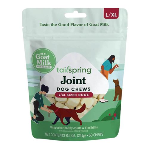 Dog Joint Tailspring Chews 60ct L/XL 8.5oz