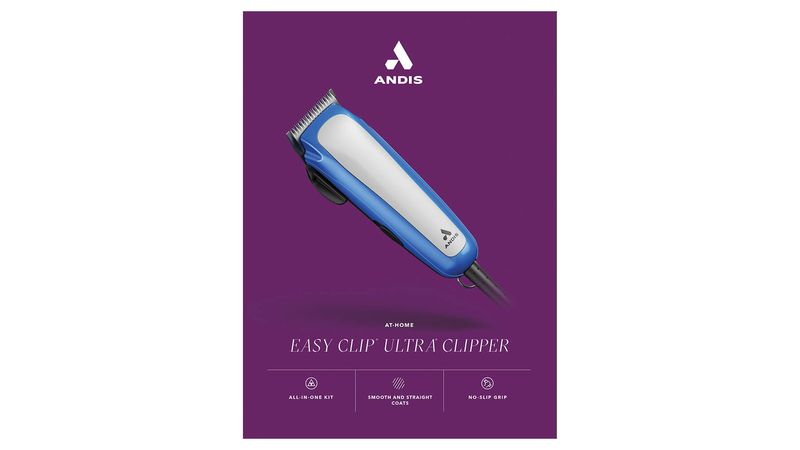 Andis easy clip ultra 2024 clipper kit for dogs