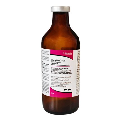 Rx EnroMed (Enrofloxacin)100 250ml