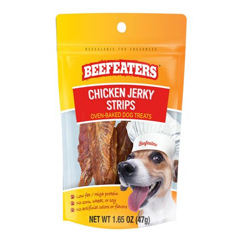 Beefeaters Chicken Jerky Strips 1.65oz Case of 12