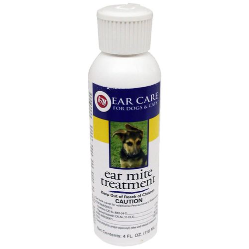 Miracle R-7 Ear Mite Treatment for Dogs & Cats