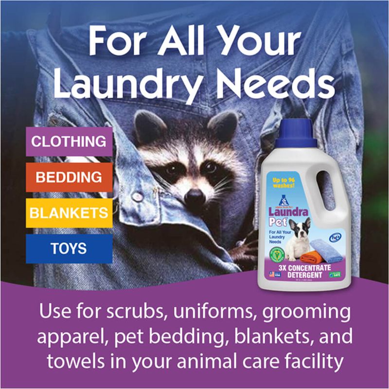LaundraPet Premium Pet Laundry Detergent Triple Strength Pet Supplies