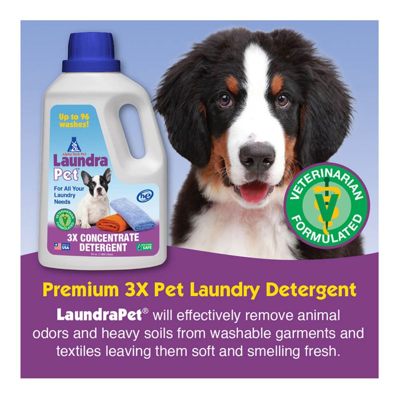 LaundraPet Premium Pet Laundry Detergent Triple Strength Lambert Vet