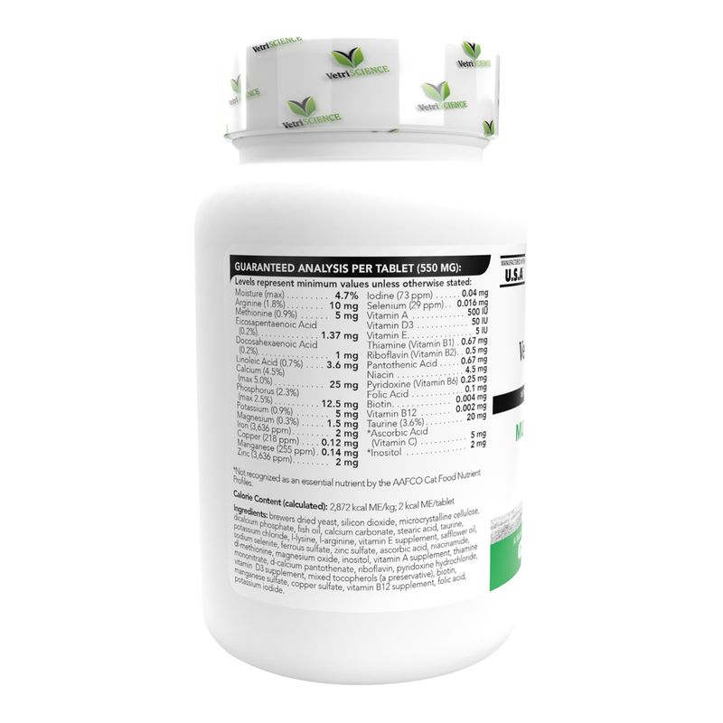 Nu Cat Multivitamin Formula for Cats, 90 Chewable Tablets Lambert Vet