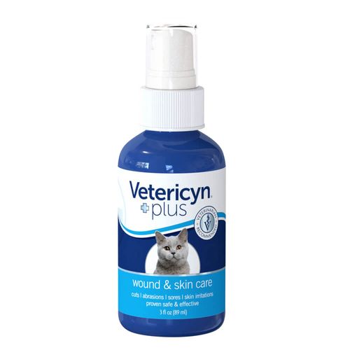 Vetericyn Plus Feline Wound and Skin Care 3 oz