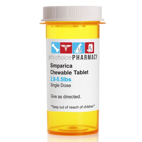 Rx Simparica 5mg for Dogs 2.8-5.5 lbs 1 Chewable Tablet