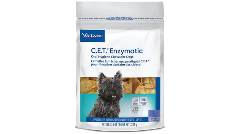 C.E.T. Enzymatic Oral Chews for Dogs 11 25lbs 30 Ct