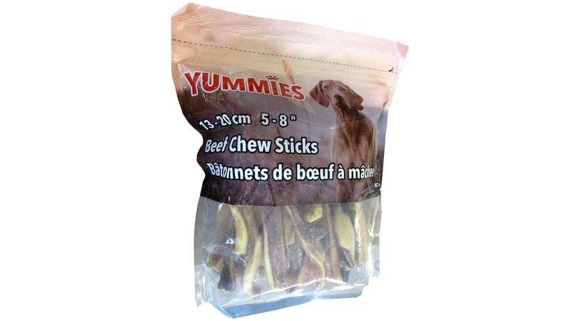 Yummies beef chew store sticks