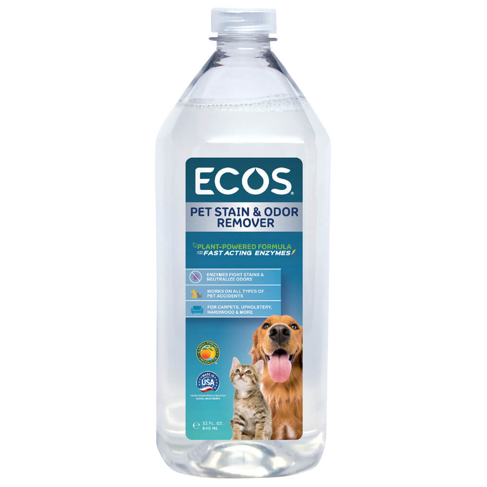 ECOS Pet Stain & Odor Remover Refill, 32oz Lambert Vet Supply Dog