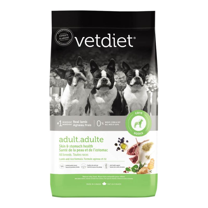 Vetdiet Care Skin & Stomach Health Lamb and Rice Dry Adult All Breeds