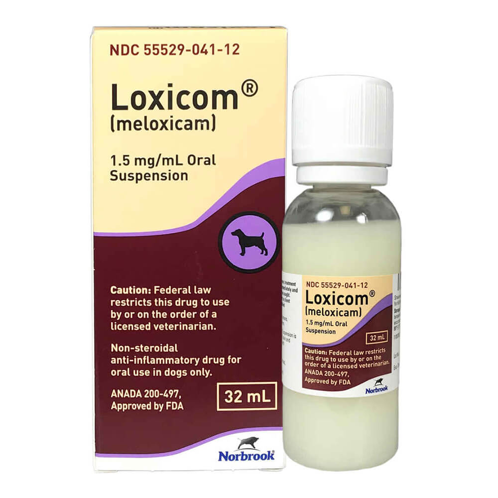 Rx Loxicom Oral Suspension for Dogs, 1.5mg 32ml - Pet Supplies 4 Less