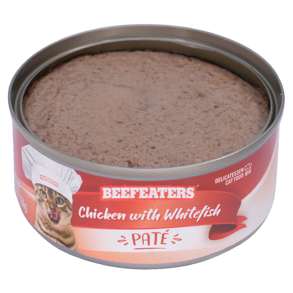 Beefeaters Cat Food Chicken Whitefish Pate 55oz 24ct Lambert Vet