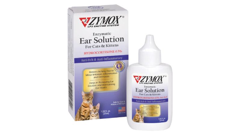 Zymox ear solution for cats sale