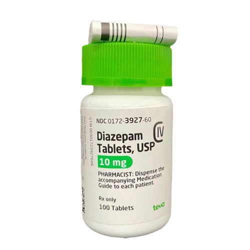 Rx Diazepam Tabs 10mg x 100ct