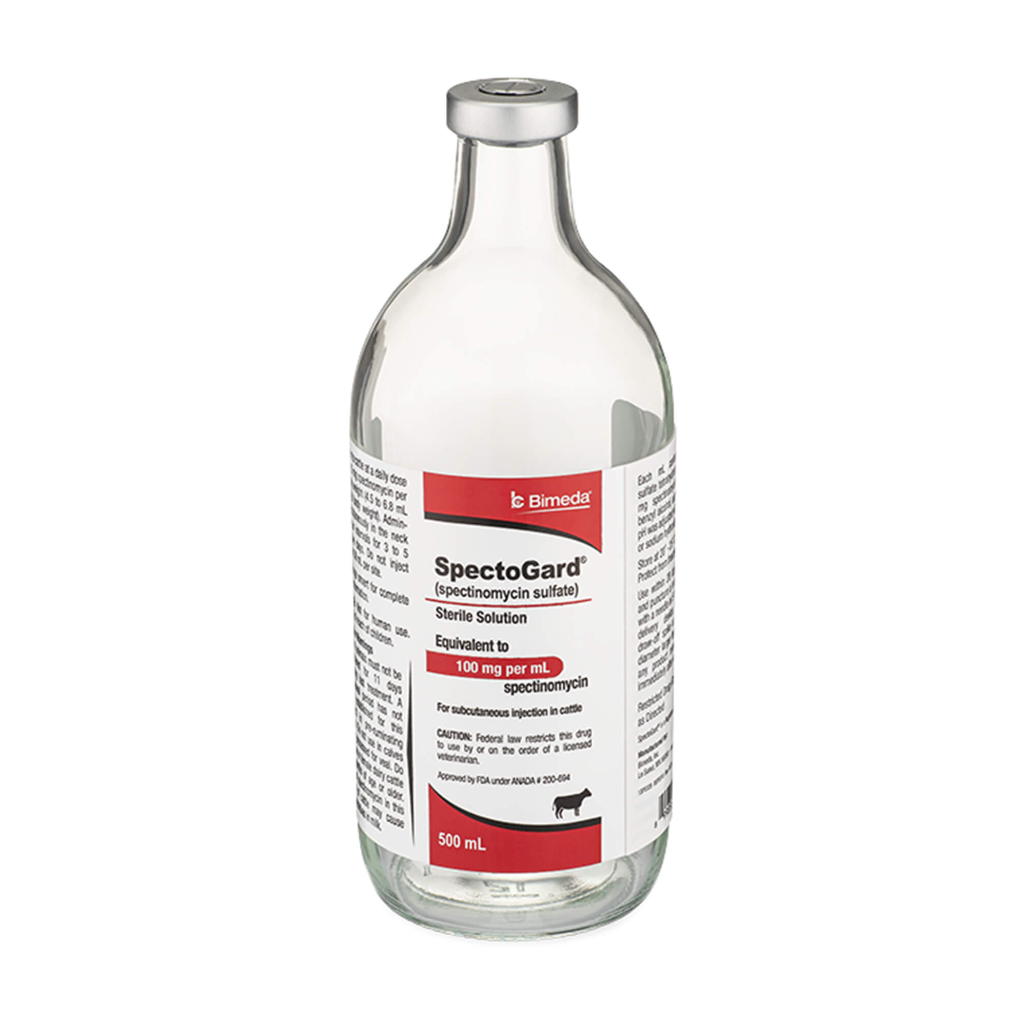 Rx SpectoGard Sterile Solution for Cattle, 500 mL Lambert Vet Supply